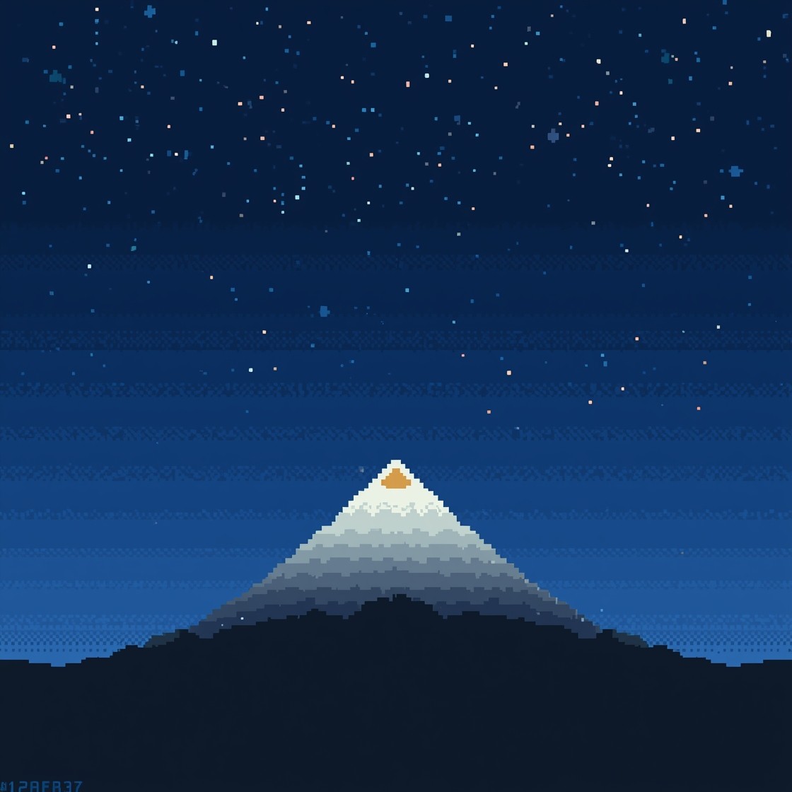 Free Pixel Mountain Peak Image - Pixel, Art, Mountain | Download at ...
