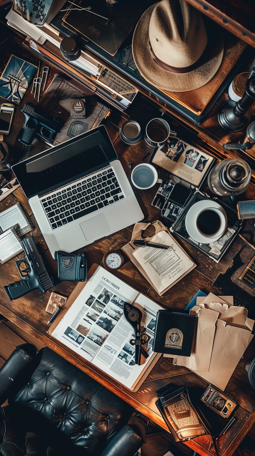 Free Creative Workspace Clutter Image - Workspace, Vintage, Photography ...