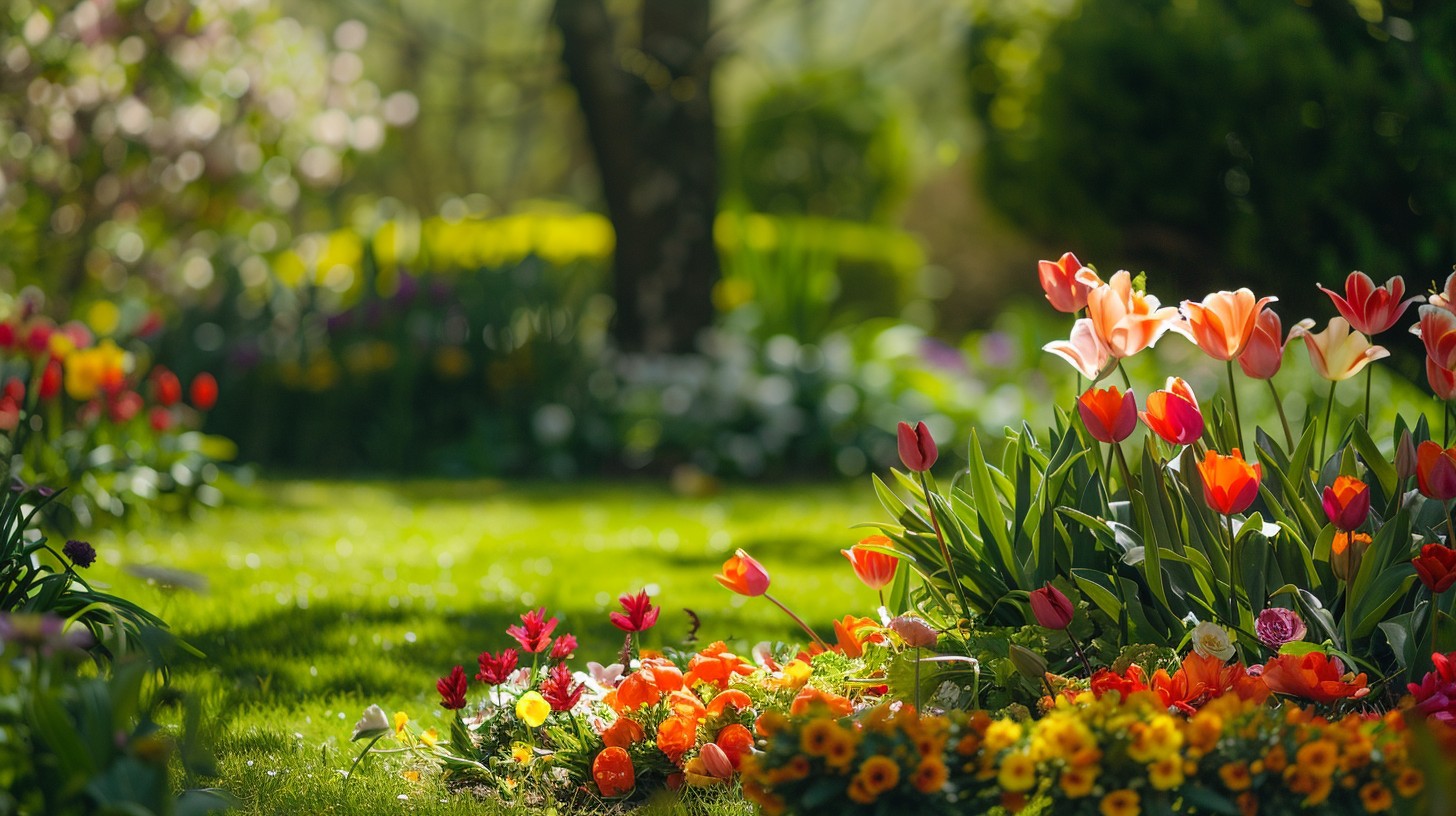 Free Spring Garden Blooms Image - Spring, Flowers, Garden | Download at ...