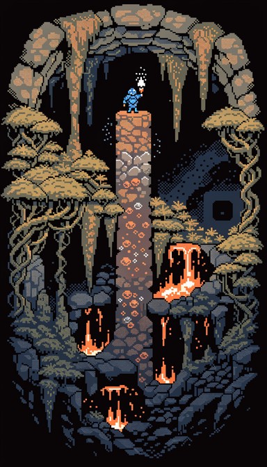 Free Underground Pixel Adventure Image - Pixel, Retro, Gaming ...
