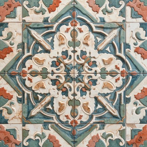Free Geometric Vintage Tiles Image - Geometric, Vintage, Pattern ...