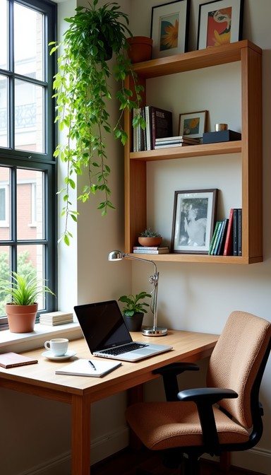 Free Cozy Work Space Image - Office, Home, Plants | Download at StockCake