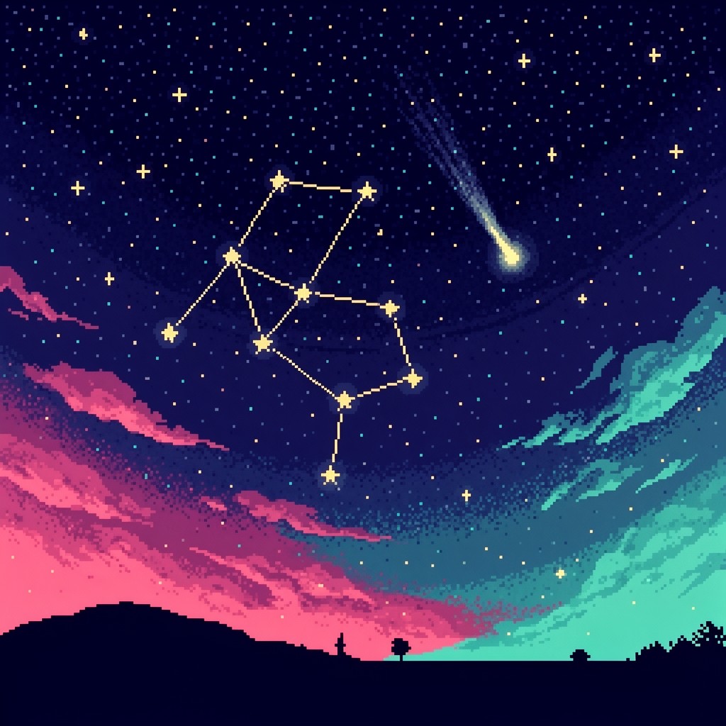 Free Cosmic Pixel Dreamscape Image - Space, Stars, Cosmos | Download at ...