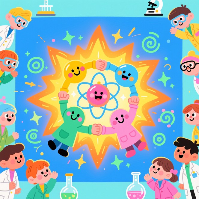 Free Science Becomes Magic Image - Fusion, Atoms, Children | Download ...