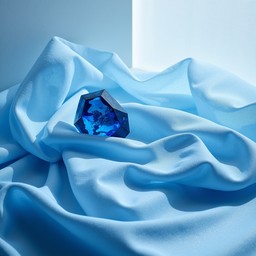 Free Serene Blue Crystal Image - Blue, Crystal, Fabric | Download at ...