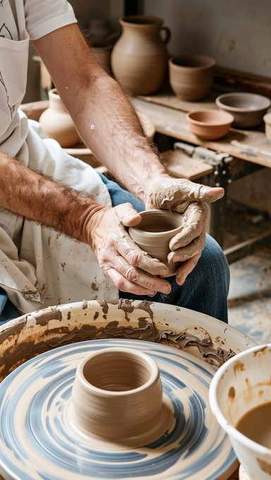 Free Hands Shaping Clay Image - Pottery, Clay, Artisan | Download at ...