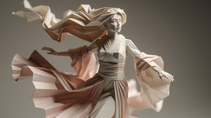 Paper Woman Projects Free Elegant Paper Sculpture Image - Woman, Paper, Sculpture | Download ...
