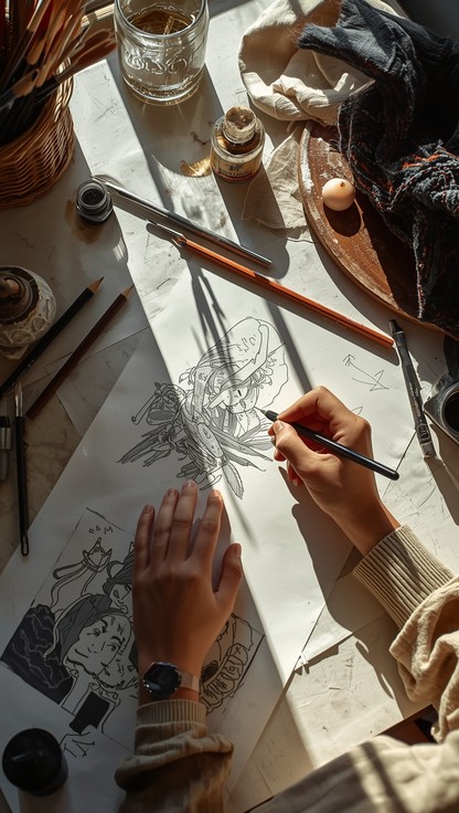 Free Art In Progress Image - Art, Drawing, Painting | Download at StockCake