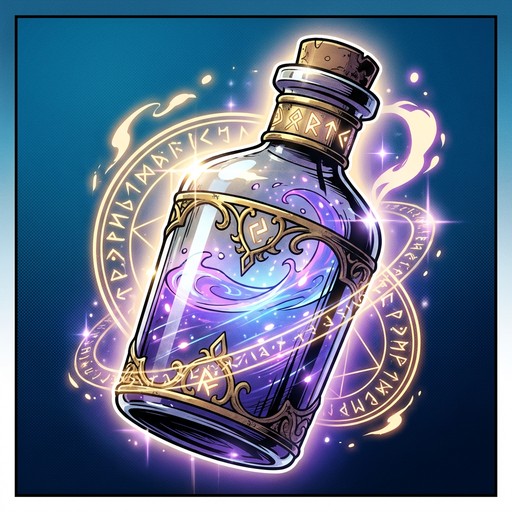 Free Magical Potion Bottle Image - Potion, Magic, Fantasy | Download at ...
