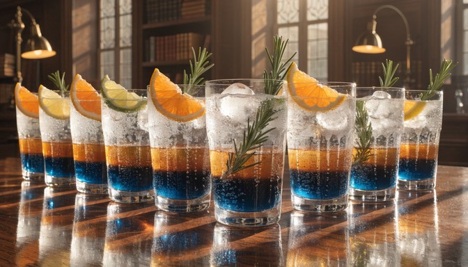 Free Layered Cocktail Symphony Image - Beverages, Drinks, Layered ...