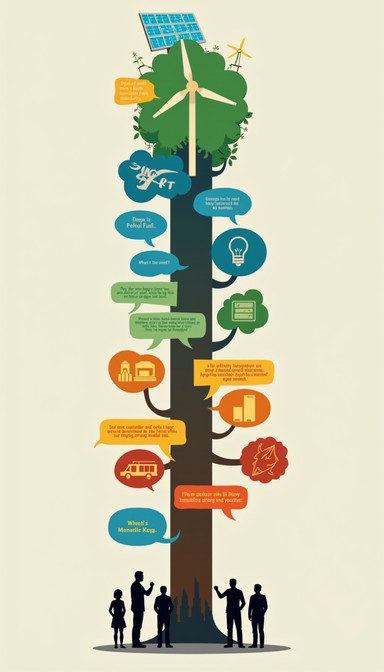 Free Energy Evolution Tower Image - Energy, Renewable, Sustainable ...
