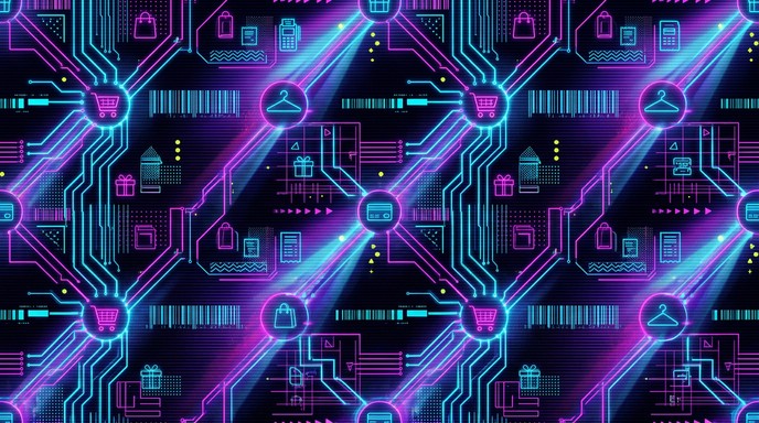 Free Neon Circuit Pattern Image - Cyberpunk, Neon, Circuit | Download ...