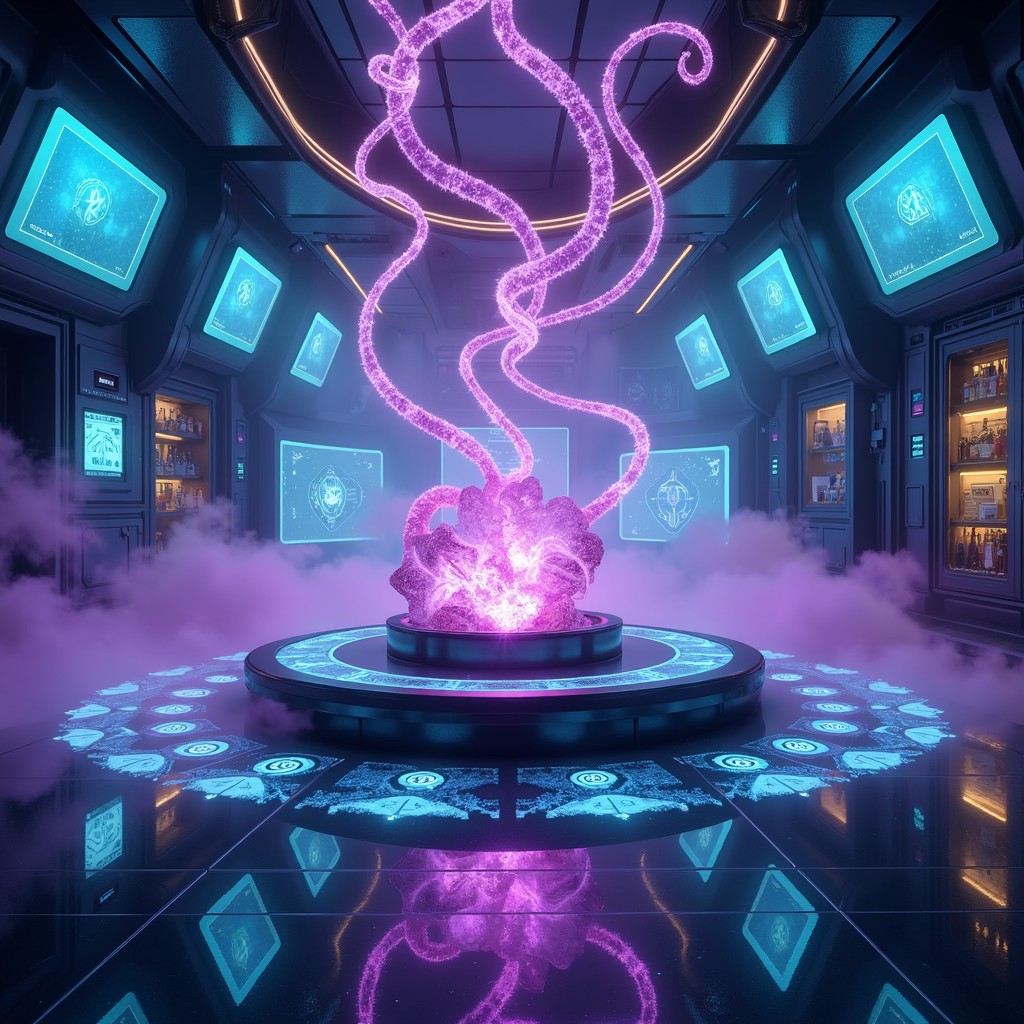 Free Mystic Tech Convergence Image - Futuristic, Crystal, Holographic ...