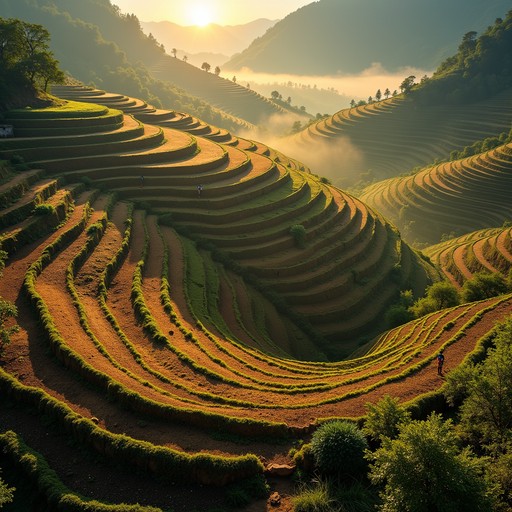Free Terraced Spiral Valley Image - Terraced, Spiral, Valley | Download ...