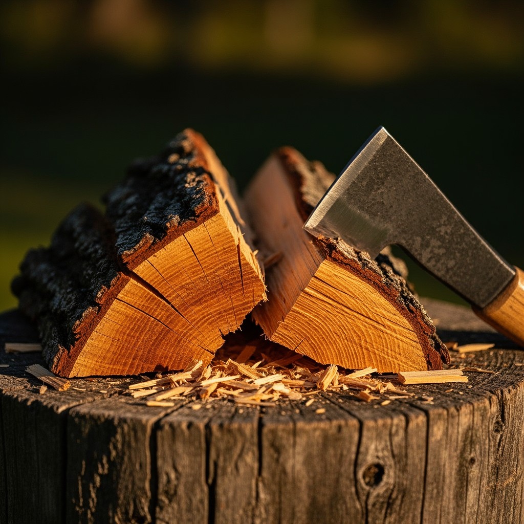 Free Fresh Split Logs Image - Firewood, Wood, Chopping | Download at ...