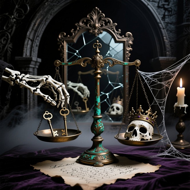 Free Weighing Eternal Worth Image - Gothic, Scales, Victorian ...