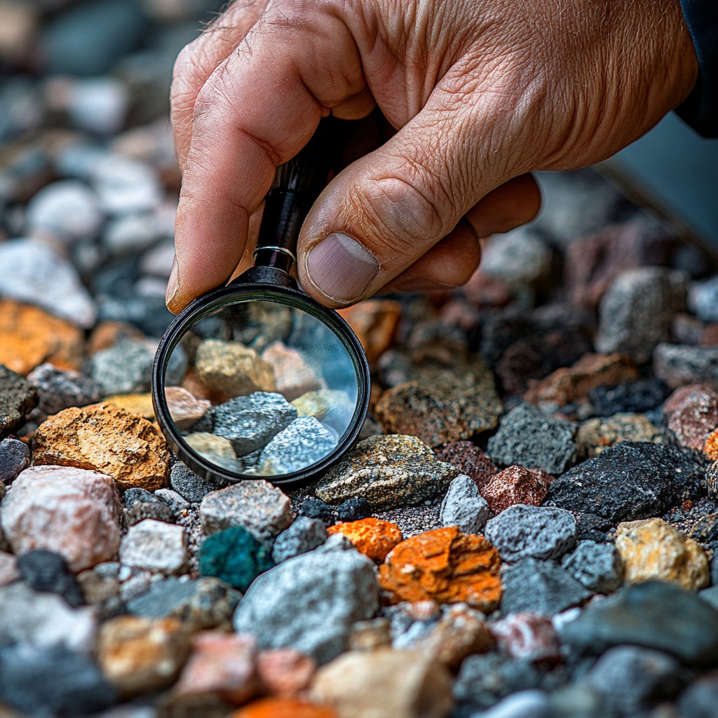 Free Examining colorful stones Image - Stones, Colors, Magnifying ...