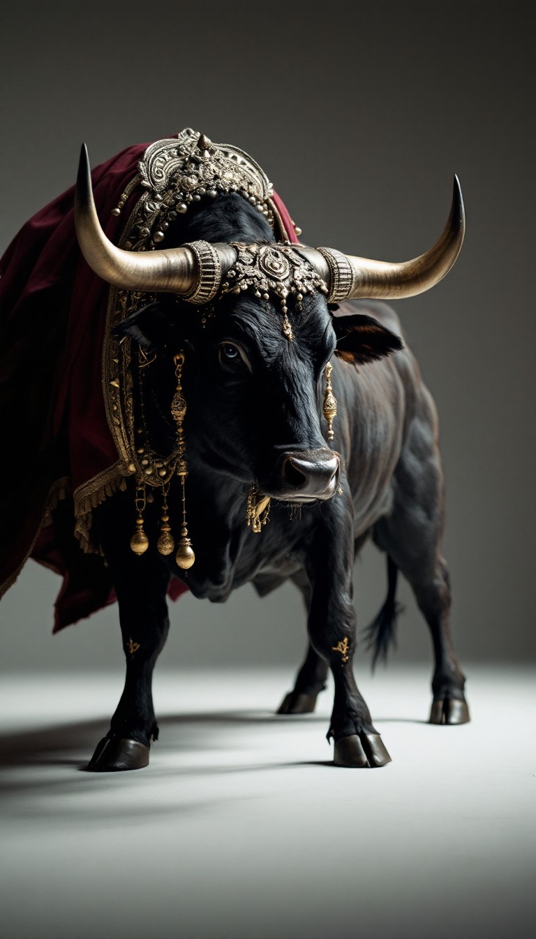 Free Majestic Ceremonial Bull Image - Bull, Ceremonial, Majestic ...