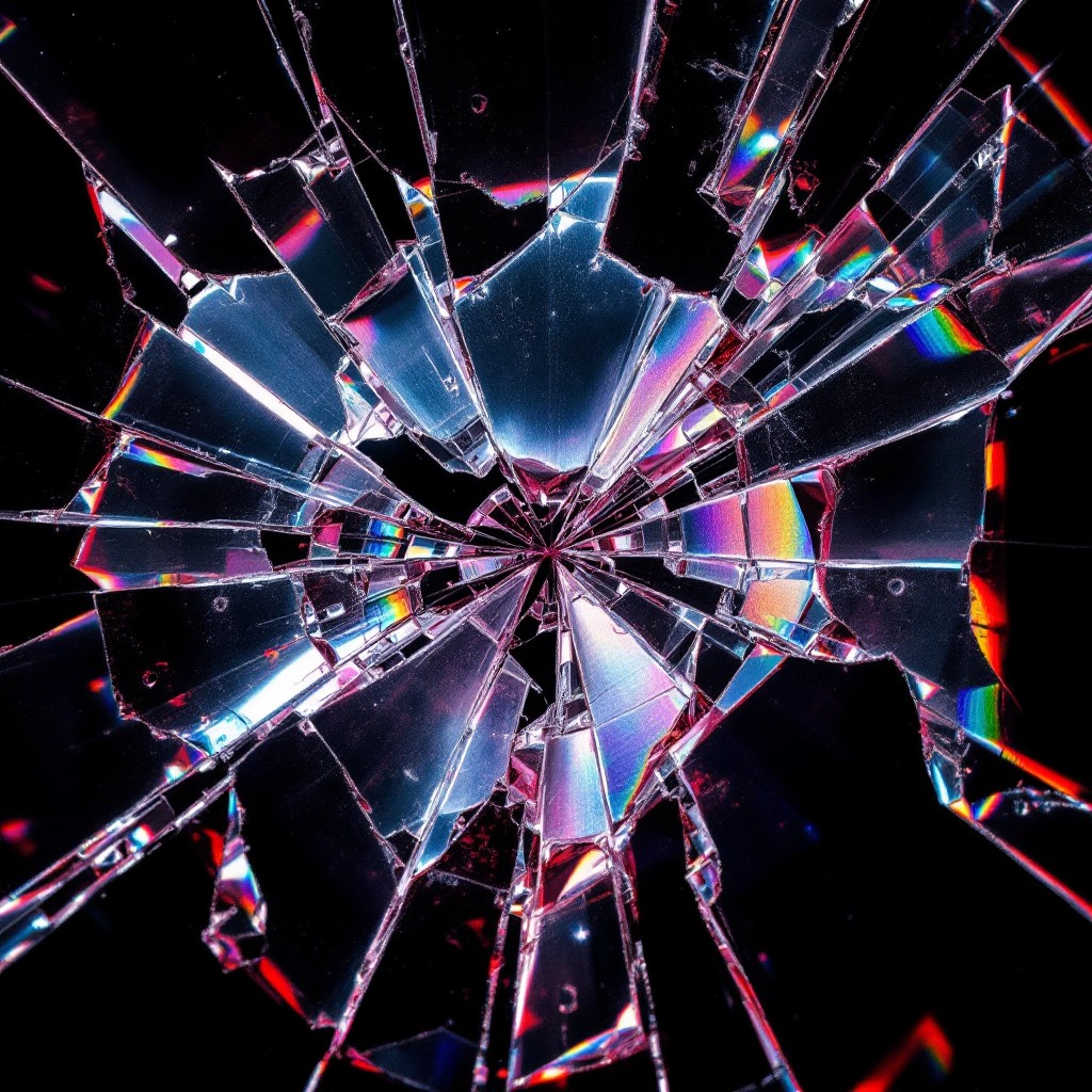 Free Prismatic Glass Explosion Image - Glass, Prismatic, Shattered ...
