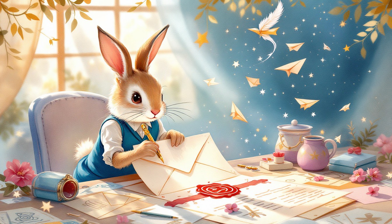 Magic Beautiful Rabbit Free Magical Rabbit Postmaster Image - Rabbit, Magical, Whimsical ...