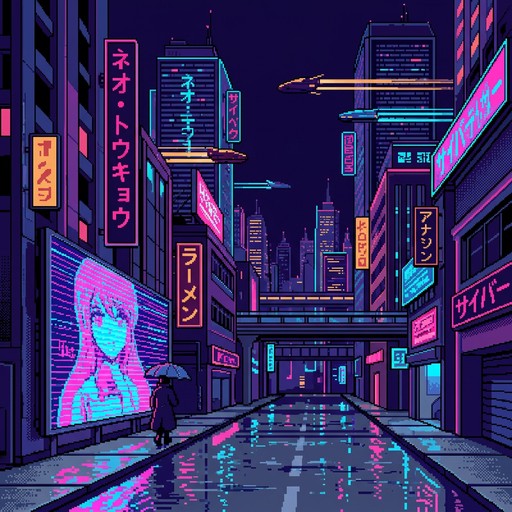 Free Neon Pixel Tokyo Image - Cyberpunk, Pixel, Tokyo | Download at ...