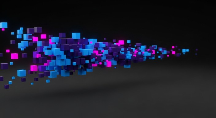 Free Neon Pixel Cascade Image - Pixel, Digital, Neon | Download at ...