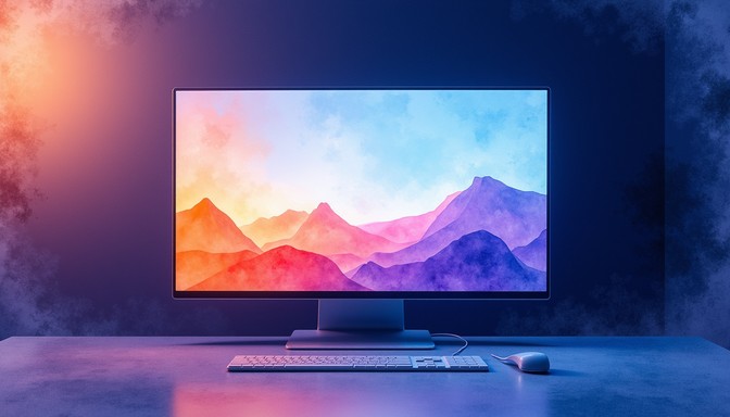 Free Immersive landscape workstation Image - Workstation, Monitors ...