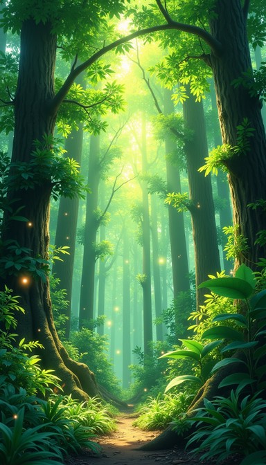 Free Enchanted Forest Pathway Image - Forest, Path, Trees | Download at ...