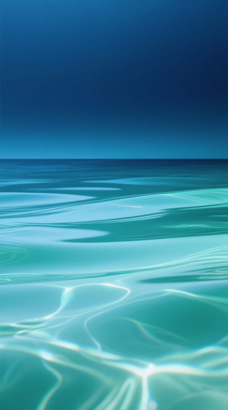 High Resolution Ocean Gradient Free Serene Oceanic Gradients Image - Seascape, Azure, Turquoise ...