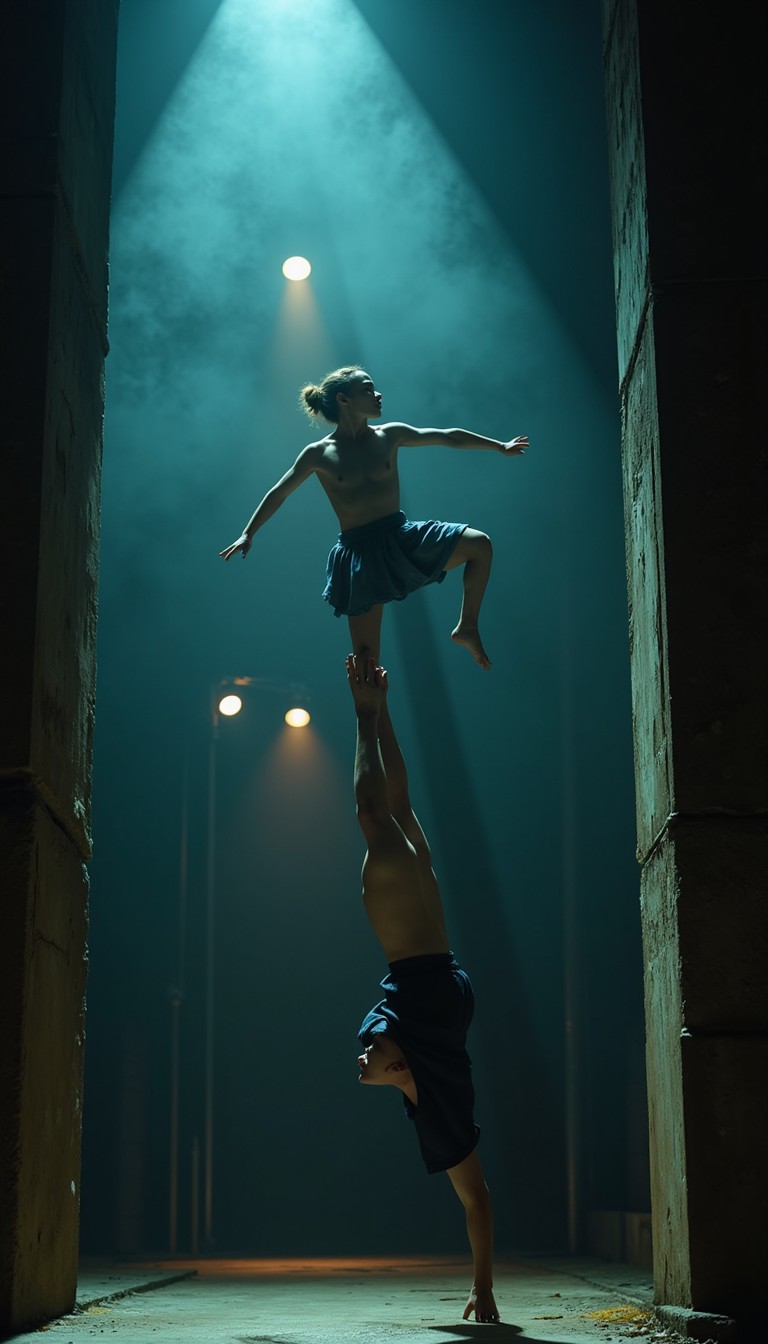 Free Defying Gravity Acrobatics Photo - Acrobatics, Performance ...