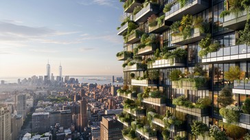 Free Urban Green Highrise Image - Architecture, Sustainability ...