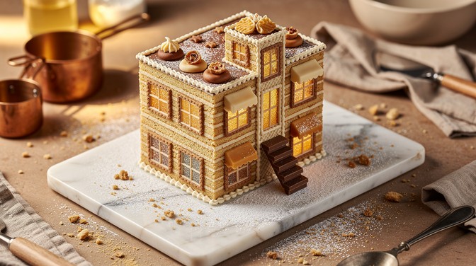 Free Edible House Architecture Image - Cake, Dessert, House | Download ...