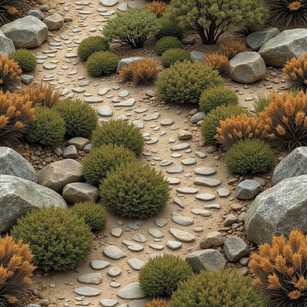 Free Desert Path Winds Image - Xeriscaping, Succulents, Pathway ...