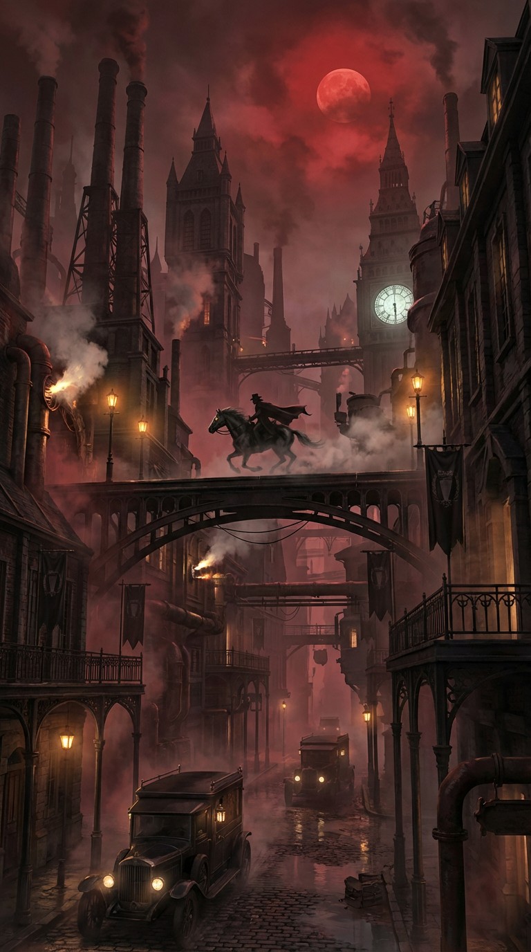Steampunk Races Free Dark Steampunk Rider Image - Steampunk, Gothic, Victorian ...