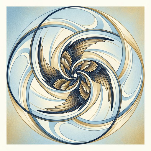 Free Art Deco Wings Image - Pattern, Geometric, Wings | Download at ...