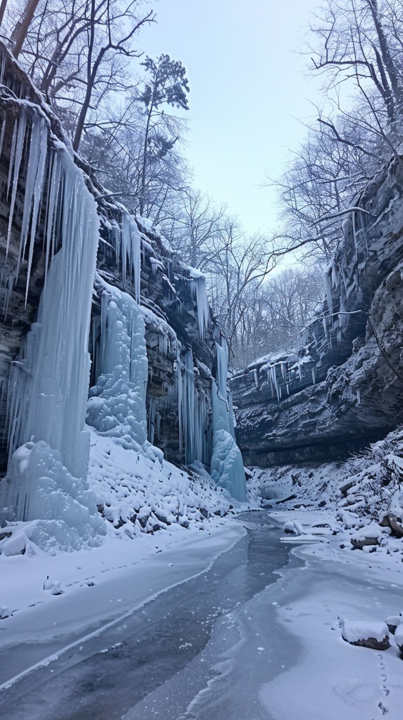 Free Frozen Waterfall Beauty Image - Winter, Waterfall, Ice | Download ...