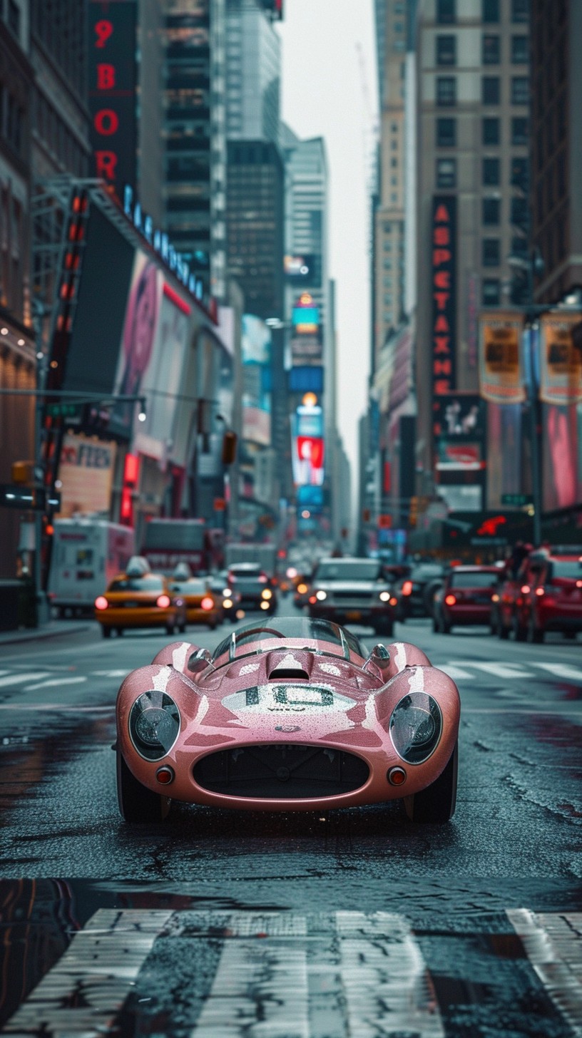 Free Iconic City Drive Image - City, Vintage, Car | Download at StockCake