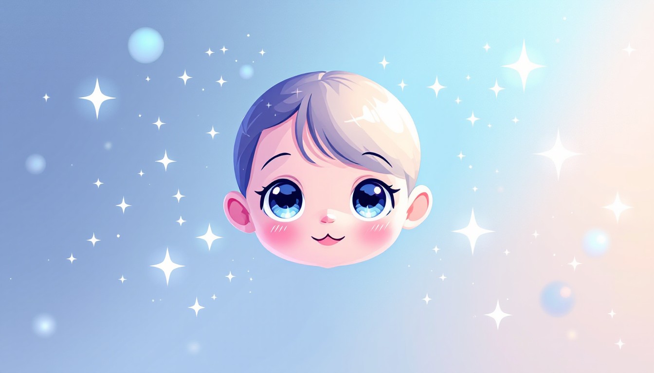 Free Dreamy Kawaii Baby Image - Pixel, Baby, Girl | Download at StockCake