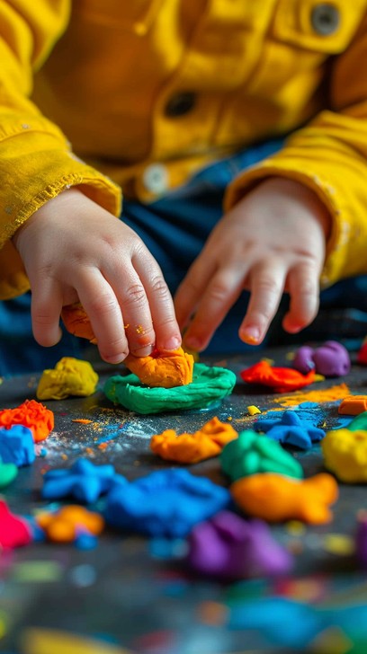 Free Colorful Play Dough Image - Child, Creativity, Play | Download at ...