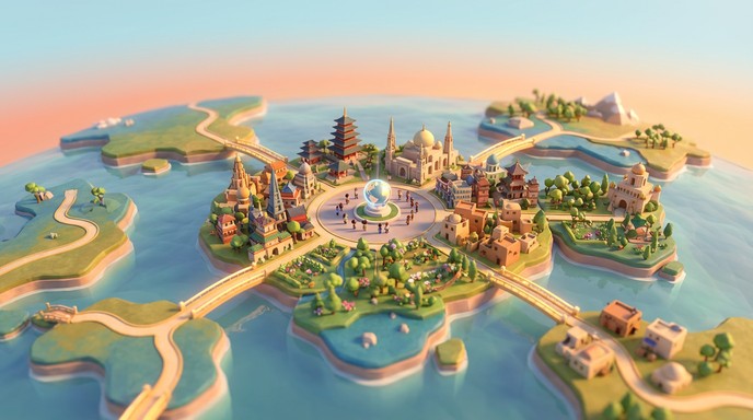 Free Global Unity Miniature Image - Isometric, Miniature, Diorama ...
