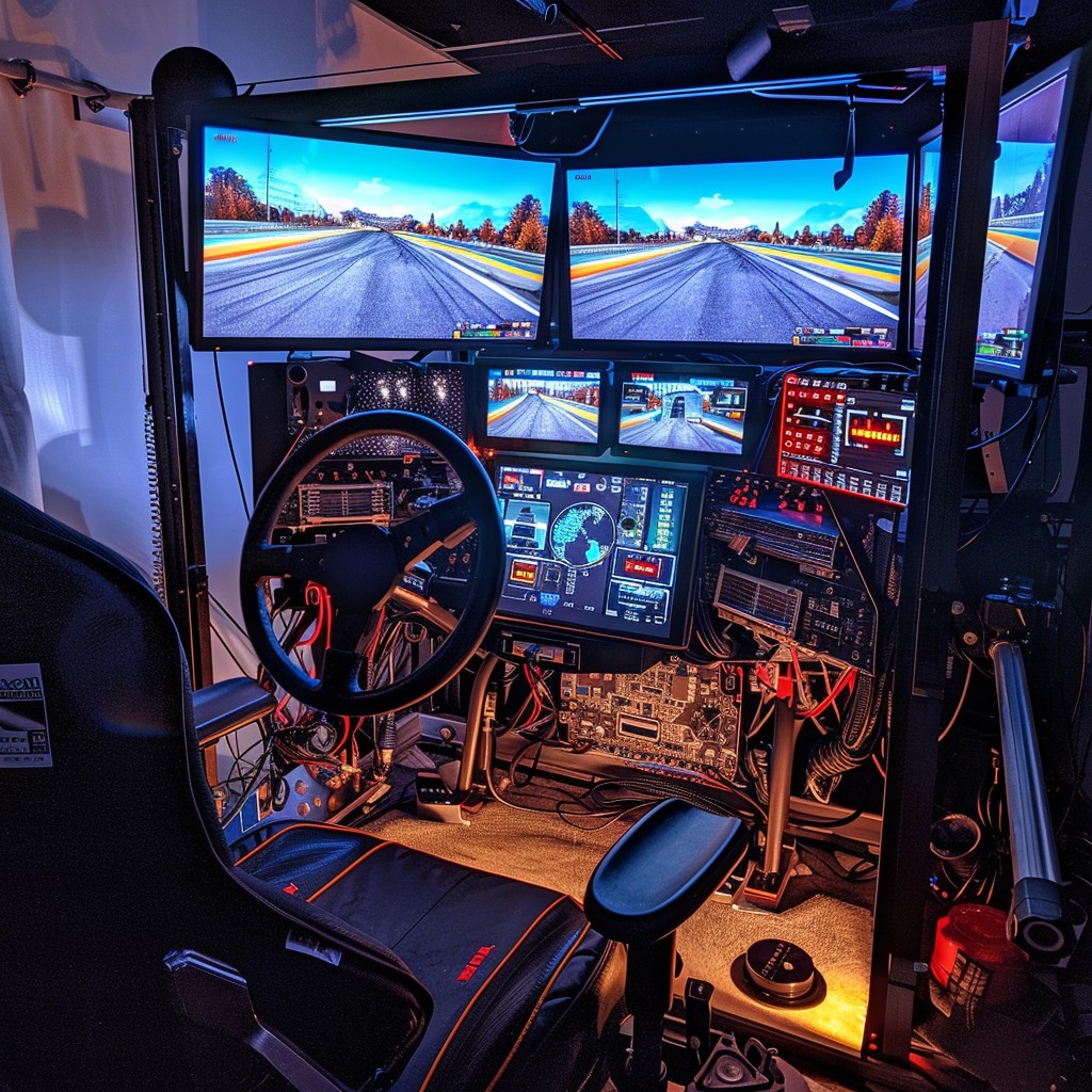 Free Virtual Truck Simulator Image | Download at StockCake