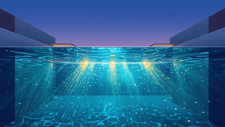 Free Glowing Pool Ripples Image - Pool, Turquoise, Water | Download at ...