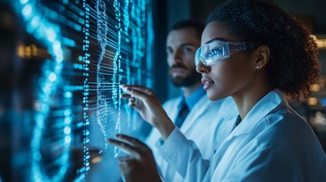 Free Scientists analyzing data Image - Laboratory, Scientists ...