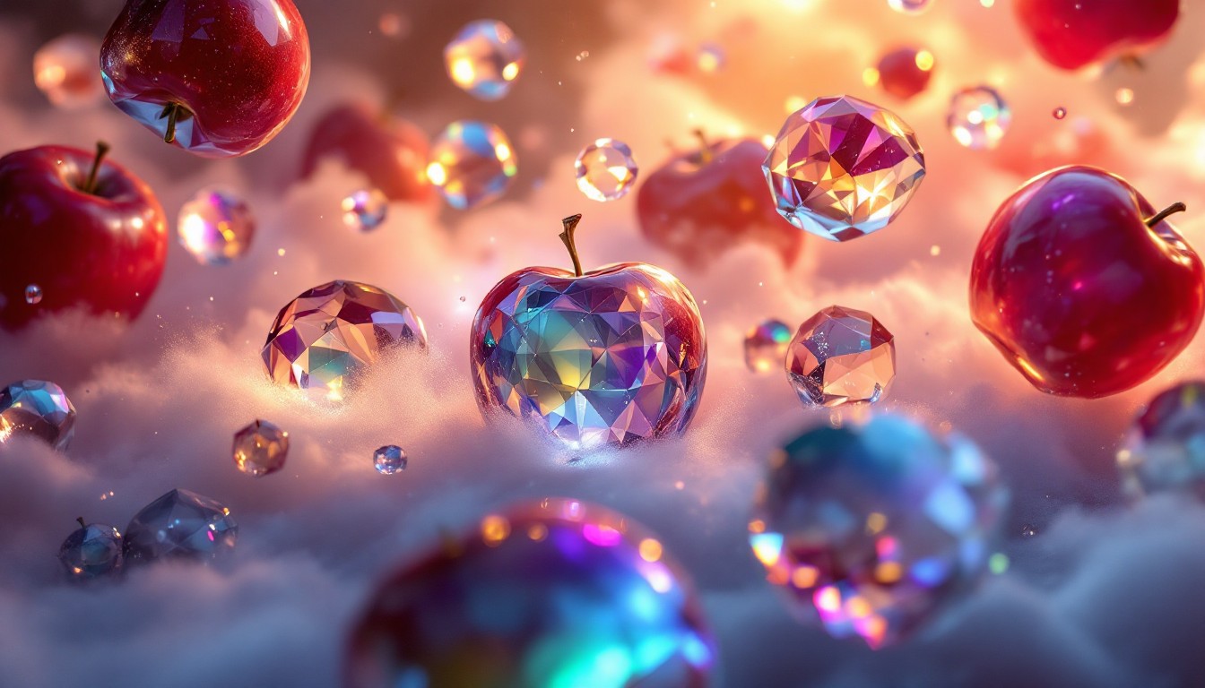 Free Crystalline Apple Magic Image - Apple, Crystal, Magical | Download ...