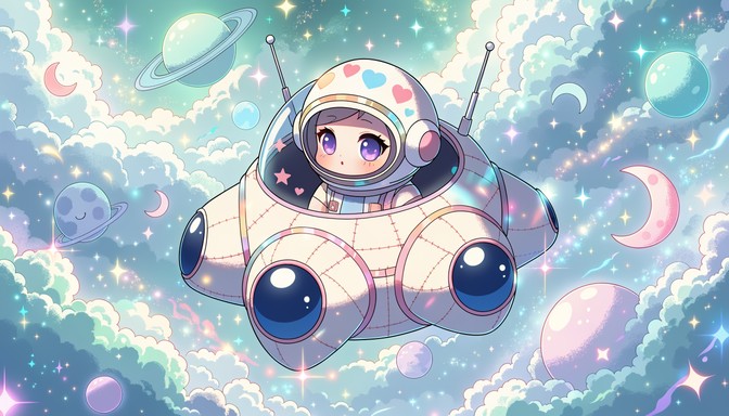Download Chibi Astronaut Girl Stock Images for Free | StockCake