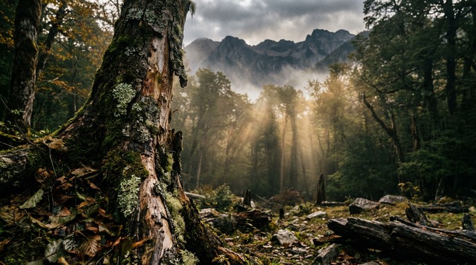 Wilderness Setting Free Misty Mountain Wilderness Image - Wilderness, Forest, Mountains ...