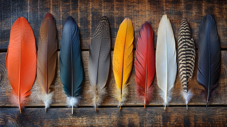 Free Colorful feathers display Image - Feathers, Colorful, Texture ...