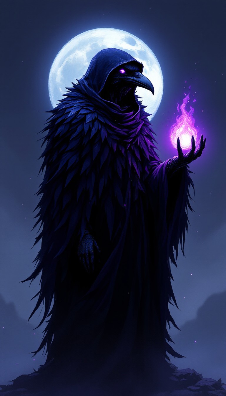 Free Raven Sorcerer Magic Image - Raven, Crow, Bird | Download at StockCake