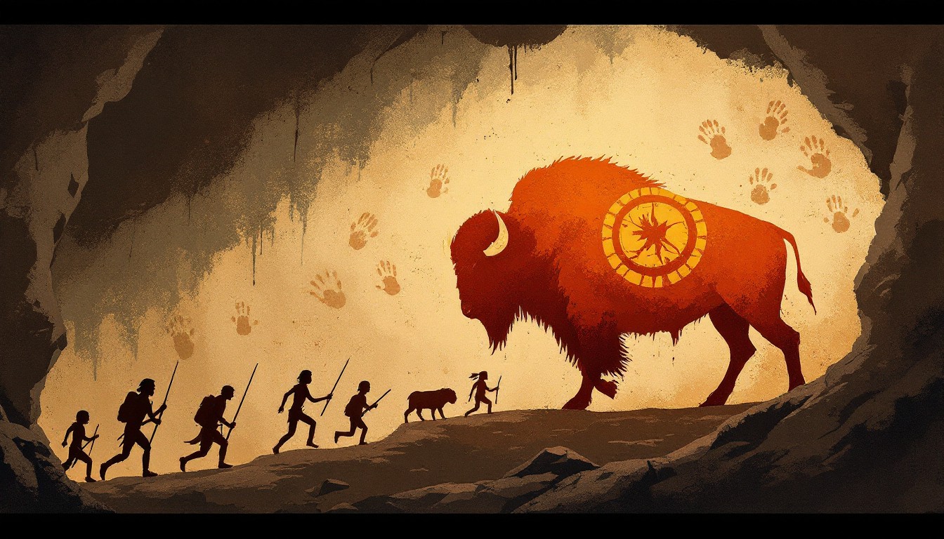 Free Prehistoric Cave Art Image - Prehistoric, Bison, Cave | Download ...