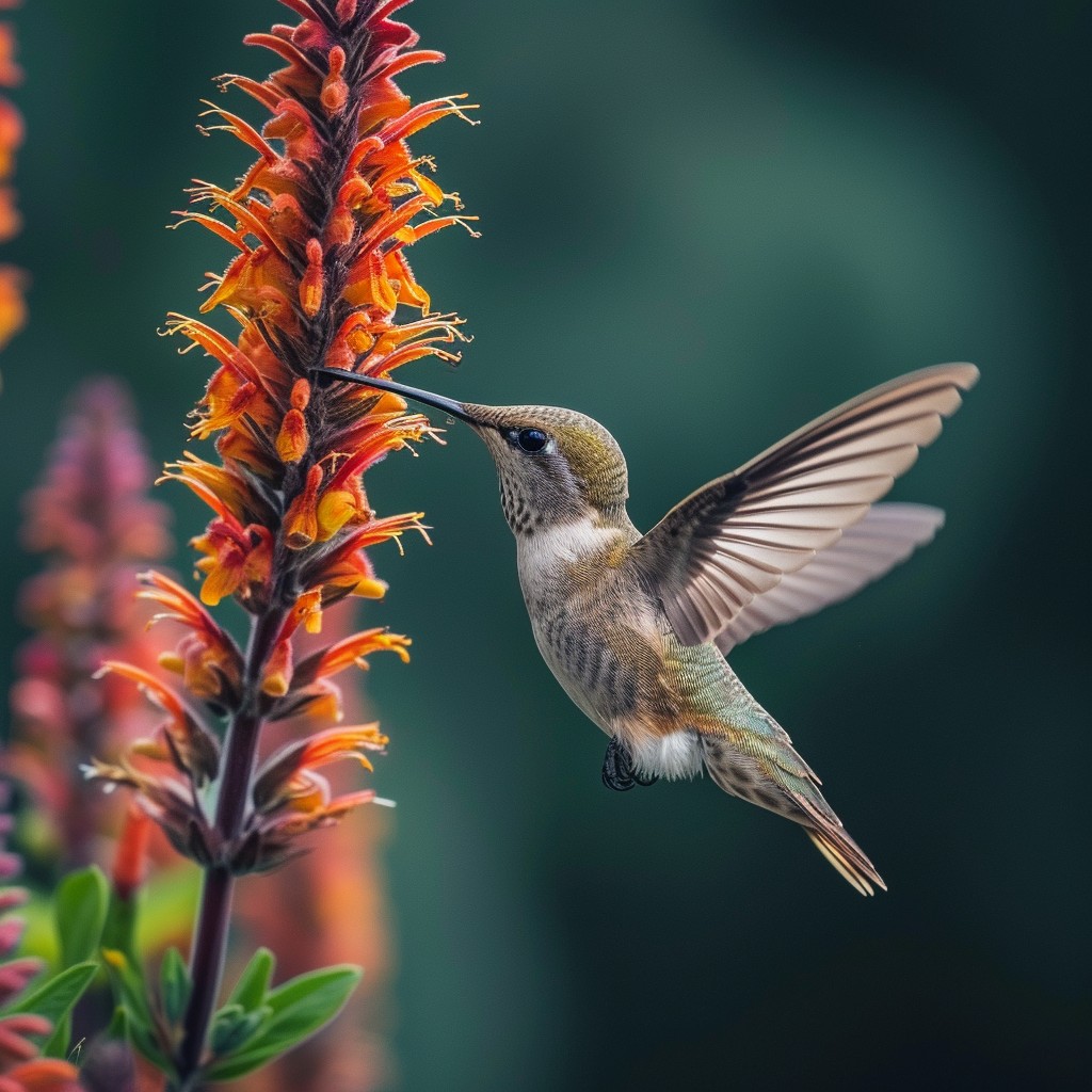 Free Hummingbird Mid-Flight Image - Hummingbird, Flight, Nectar ...